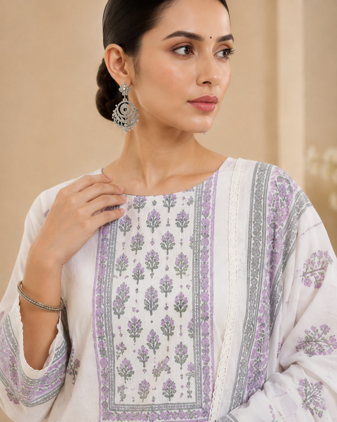 PREMIUM COTTON UNSTITCHED SUIT SET