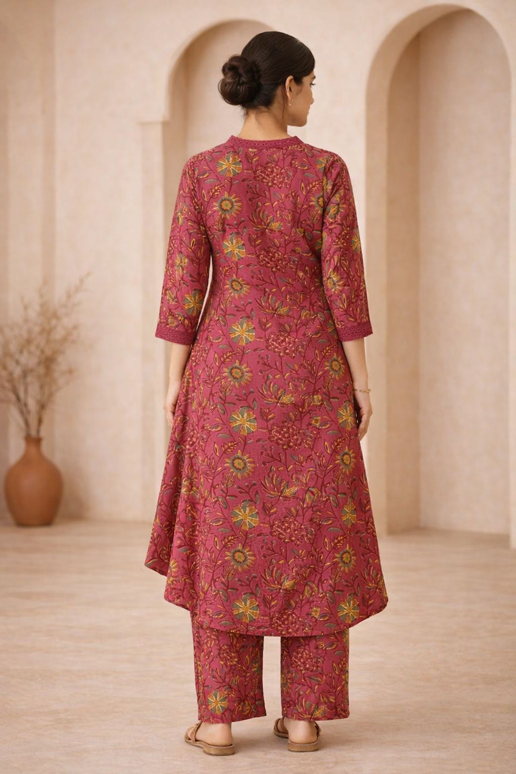 Fine Cotton Printed 2-Piece Set