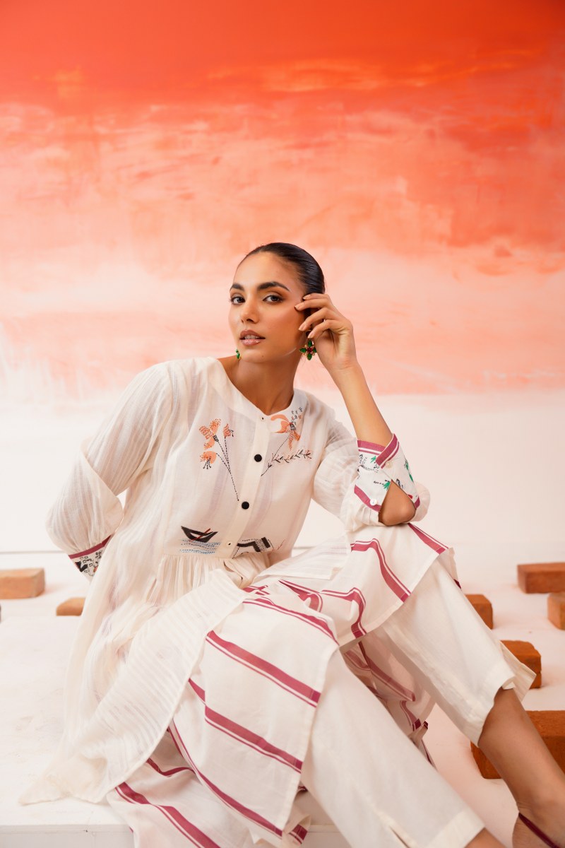 Mul Cotton Tiered 2 Piece Co-ord Set