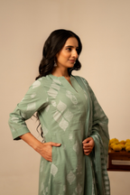 Floral Print Pure Cotton Suit Set