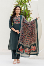 Elephant Charm Cotton Suit Set