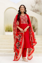 Elephant Charm Cotton Suit Set