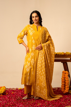 Floral Print Pure Cotton Suit Set