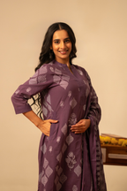 Floral Print Pure Cotton Suit Set