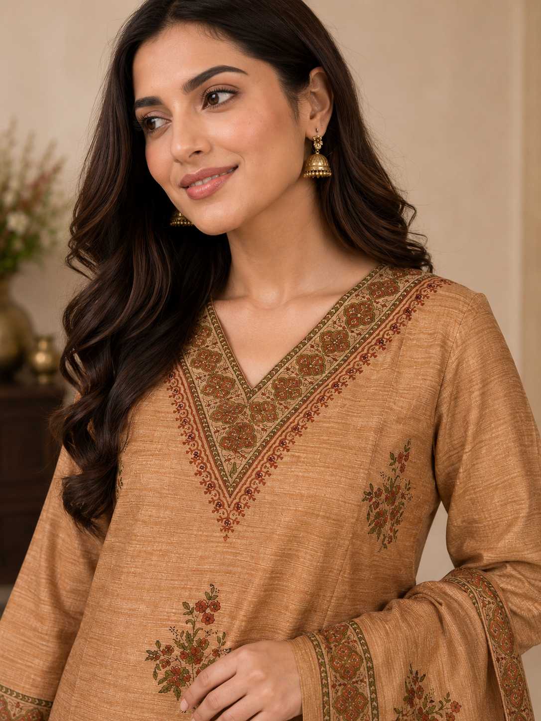Linen Kardana Work Suit Set