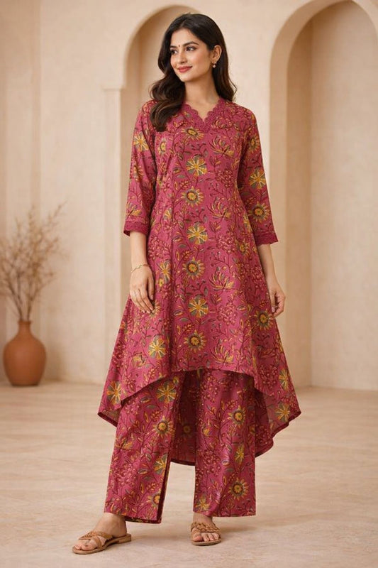 Fine Cotton Printed 2-Piece Set