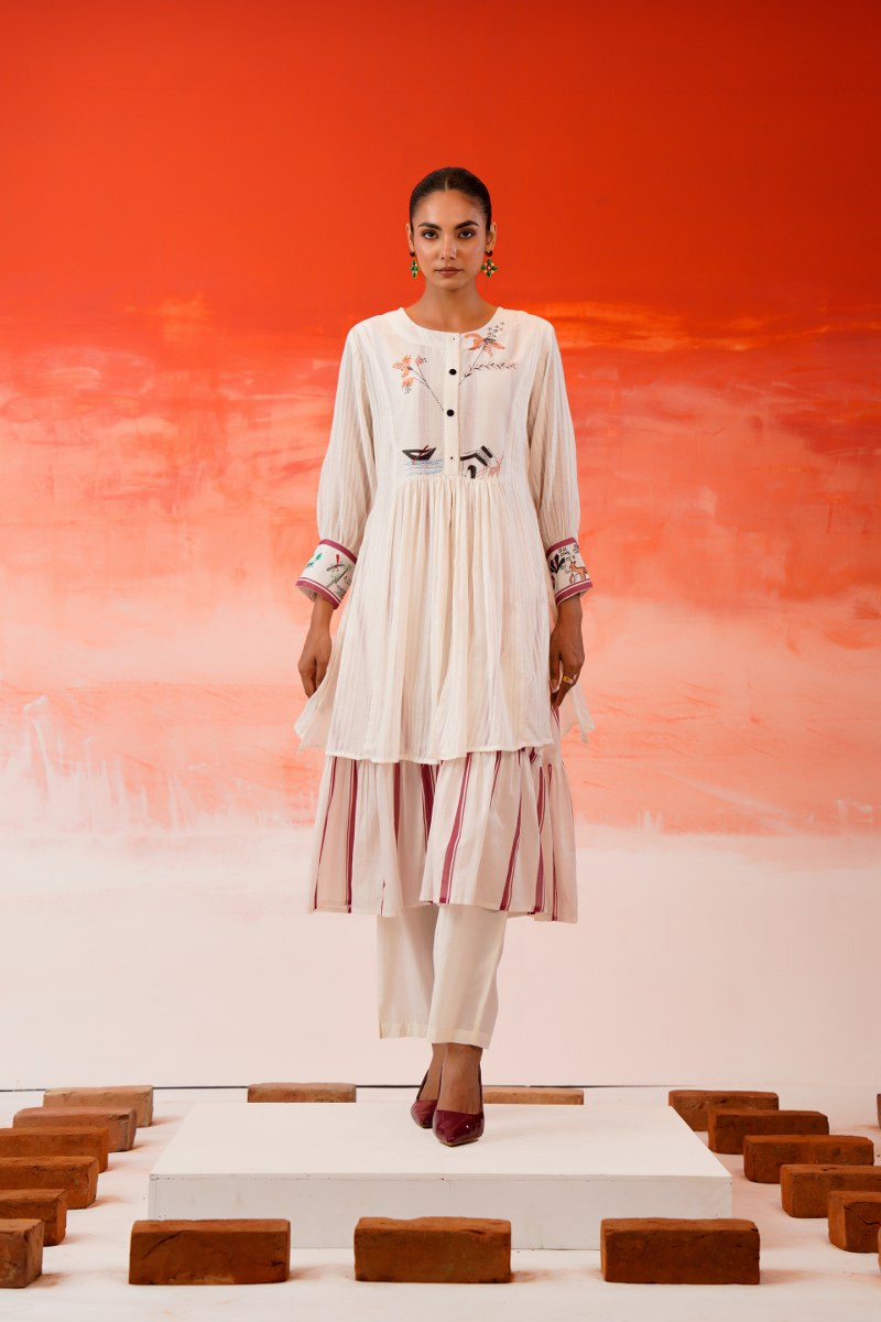 Mul Cotton Tiered 2 Piece Co-ord Set