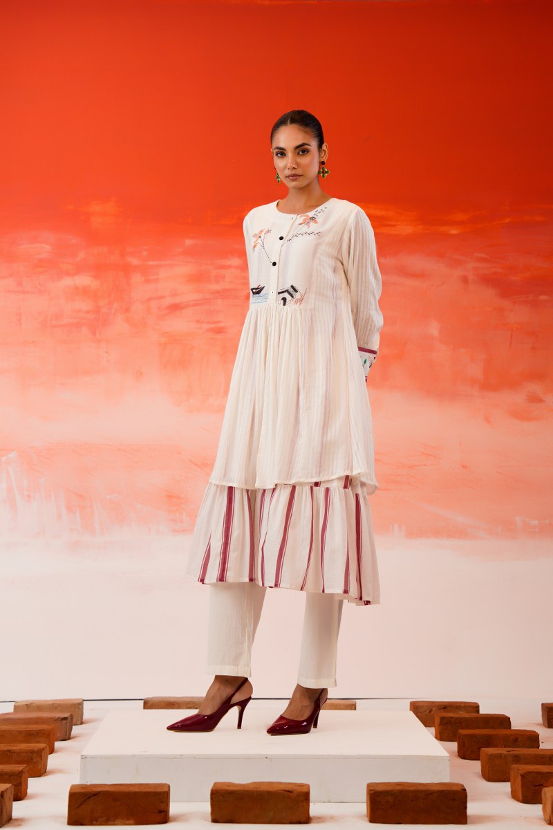 Mul Cotton Tiered 2 Piece Co-ord Set