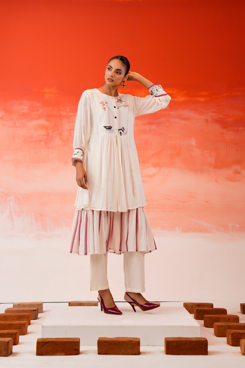 Mul Cotton Tiered 2 Piece Co-ord Set