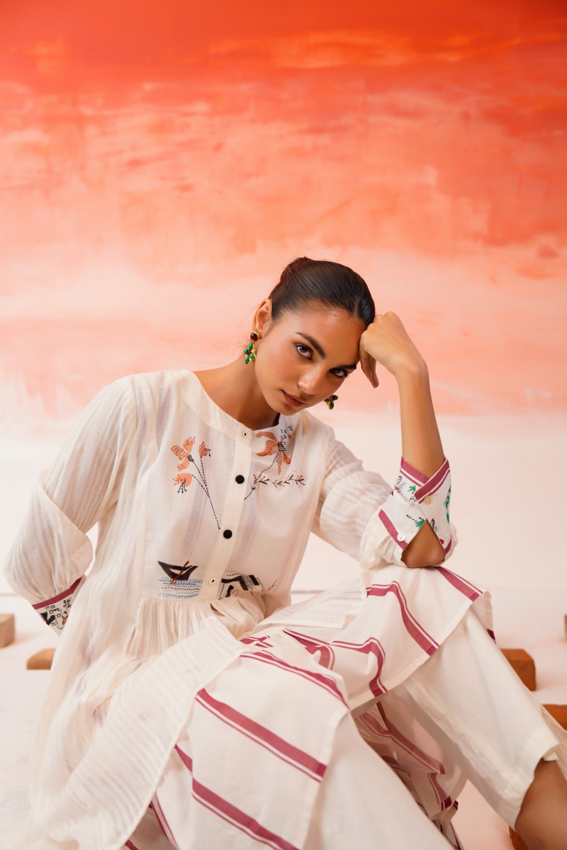 Mul Cotton Tiered 2 Piece Co-ord Set
