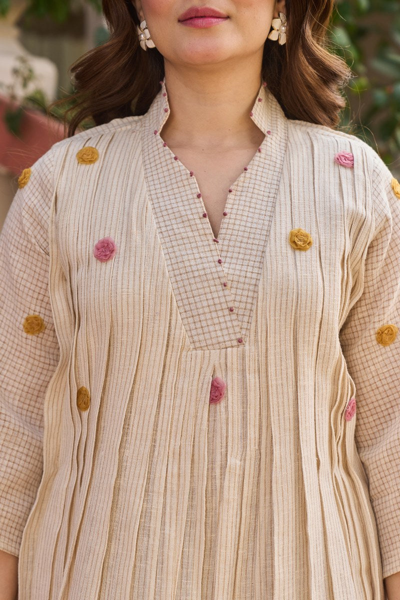 Linen A-Line Co-ord Set